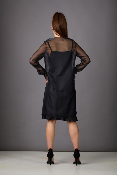 Платье Rosheli 1176 черный - фото 10