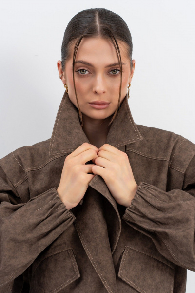 Куртка Luna М-267 коричневый - фото 10