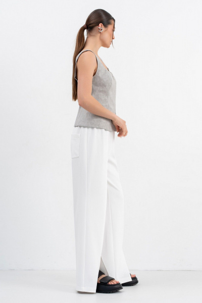 Брюки Luna М-272 молоко - фото 3