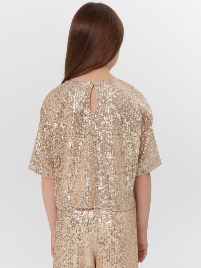 Блуза Mark Formelle 117945/25-37674Ц-16 золотистые_пайетки - фото 3