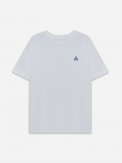 Футболка Mark Formelle 111928/25-5499П-0 белый_печать8_2_сл_на_пол_3_сл_на_спинке - фото 2