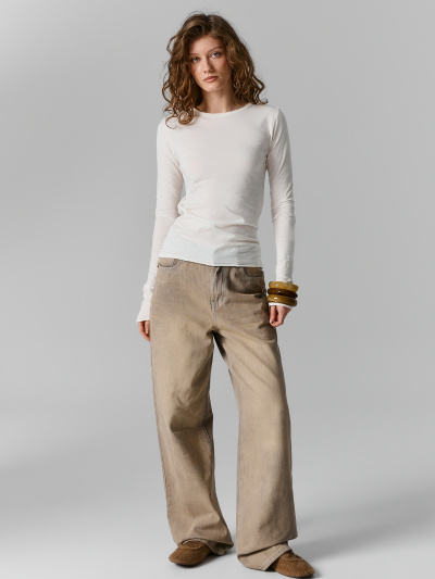 Лонгслив Mark Formelle 122526/25-33558Ц-0 молочный - фото 1