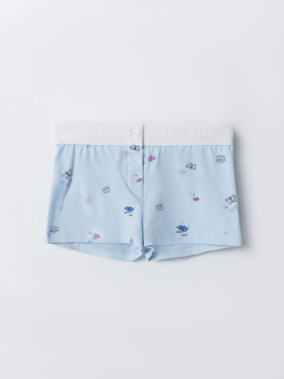 Шорты Mark Formelle 132386/25-38084ПП-5 ракушки_на_голубом - фото 3