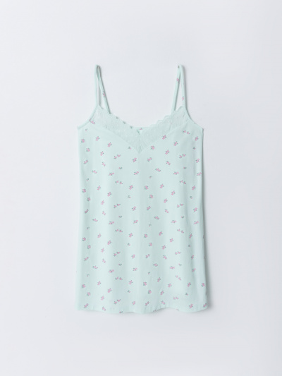 Сорочка Mark Formelle 152496/25-40044ПК-5 цветы_на_мятном - фото 1