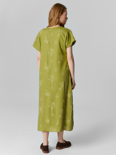 Платье Mark Formelle 152564/25-38271ПП-9 цветы_на_оливковом - фото 2
