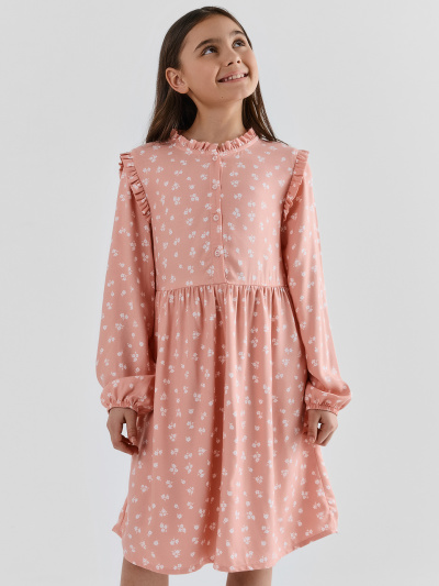 Платье Mark Formelle 157989/25-40419П-9 цветочки_на_розовом - фото 1