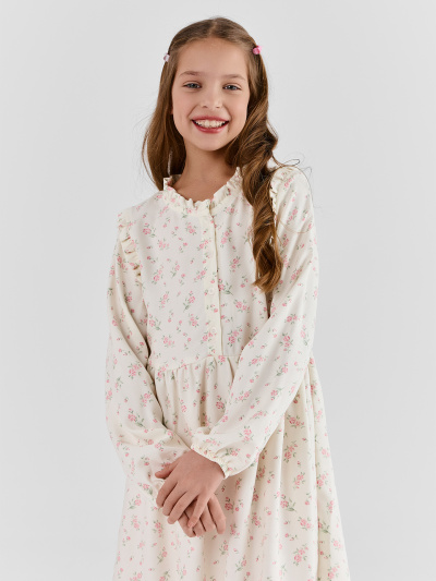 Платье Mark Formelle 157989/25-40421П-9 розы_на_молочном - фото 1