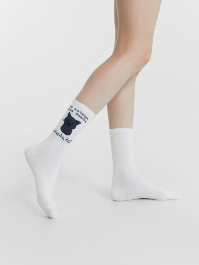 Носки Mark Formelle 217K-2859/24217K белый_рис.2859 - фото 1