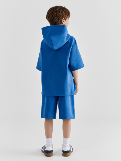 Худи, шорты Mark Formelle 393348/25-41846П-2 синий_океан_печать_2_сл_на_пол_2_сл_на_пол - фото 2