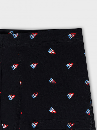 Трусы Mark Formelle 411229-2/25-5165П-5 узор_на_черном_пыльный.голубой - фото 4