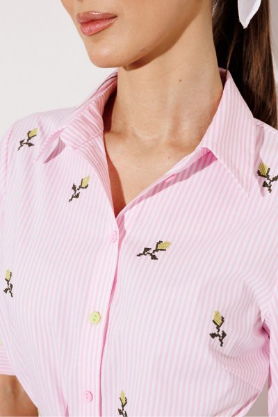 Платье Butеr 3272 розовый - фото 5