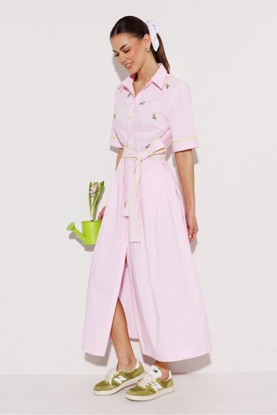 Платье Butеr 3272 розовый - фото 3