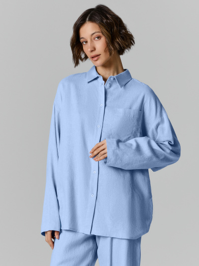 Рубашка Mark Formelle 502985-1/25-38262Ц-9 голубой - фото 1
