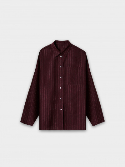 Рубашка Mark Formelle 502985-1/25-38266ПП-9 полоска_на_т.шоколаде - фото 3