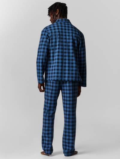 Брюки, рубашка Mark Formelle 591041/25-5214ПП-0 клетка_на_т.синем - фото 2