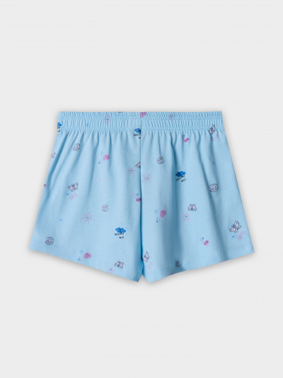 Футболка, шорты Mark Formelle 592536/25-39746ПК-0 голубое_небо_ракушки_на_голубом_3_сл_на_пол - фото 2