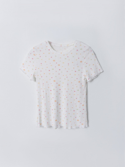 Джемпер, шорты Mark Formelle 592651/25-41399ПП-1 цветы_на_белом - фото 1