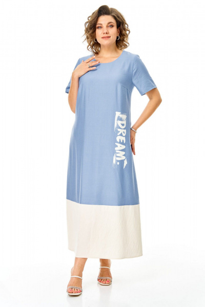 Платье VI ORO VR-1252 голубой - фото 12