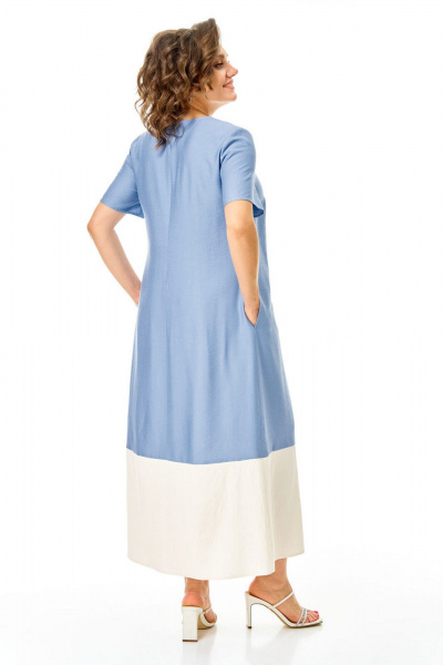 Платье VI ORO VR-1252 голубой - фото 6