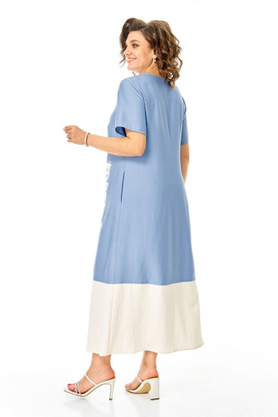 Платье VI ORO VR-1252 голубой - фото 5