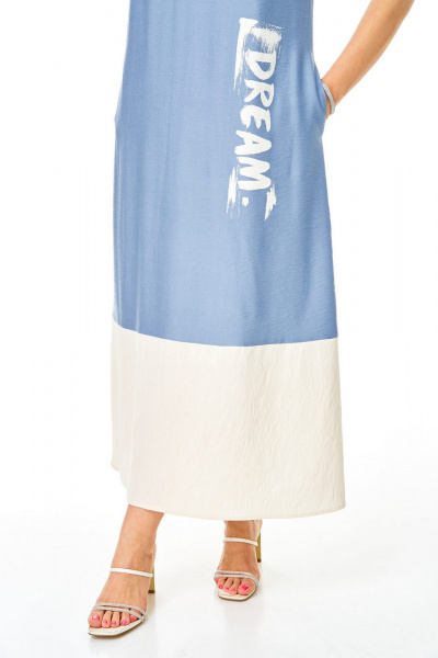 Платье VI ORO VR-1252 голубой - фото 3