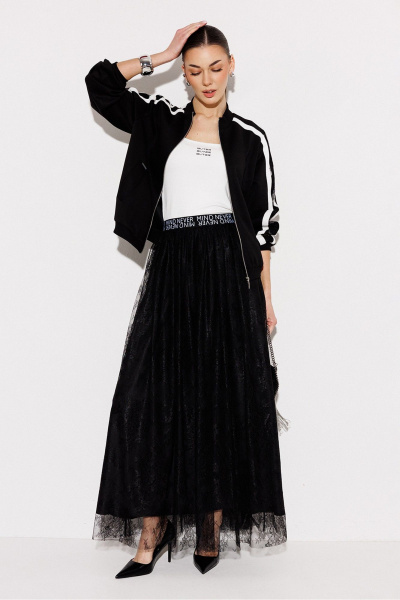 Юбка Butеr 3278 черный - фото 2