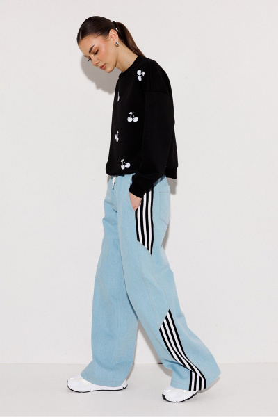 Джемпер Butеr 3281 черный - фото 2