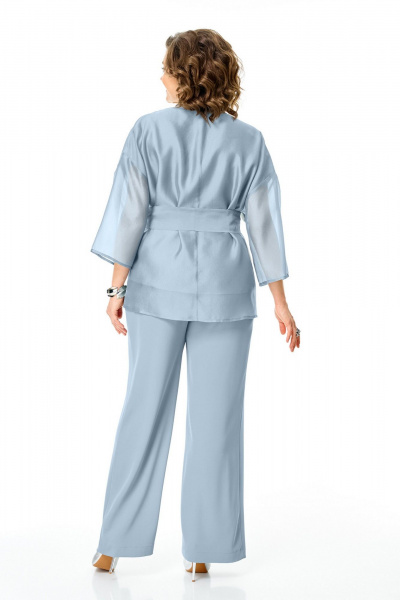 Блуза, брюки, топ VI ORO VR-1262 голубой_дым - фото 6
