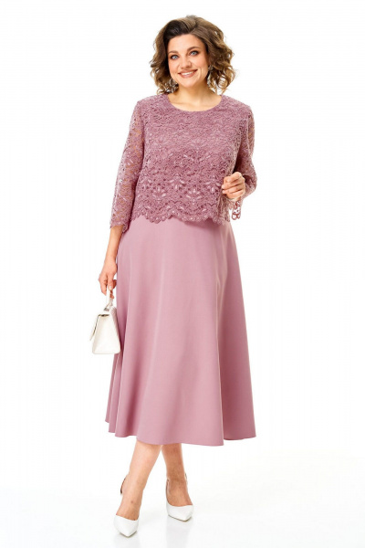 Платье VI ORO VR-1253 пыльная_роза - фото 17