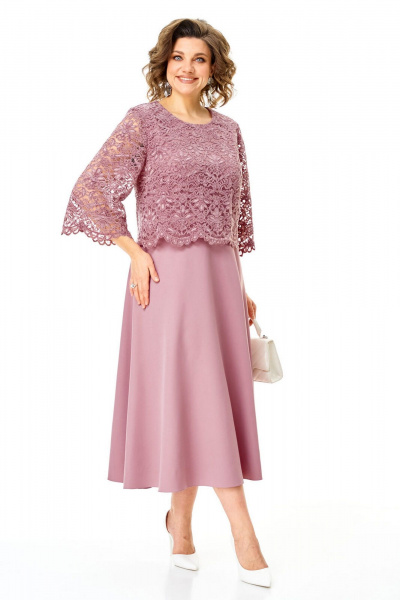 Платье VI ORO VR-1253 пыльная_роза - фото 15