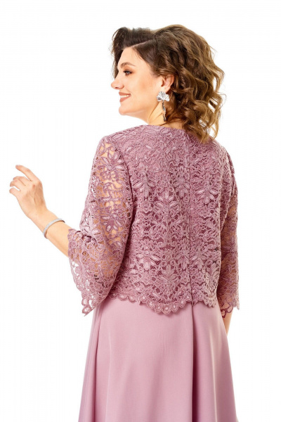 Платье VI ORO VR-1253 пыльная_роза - фото 14