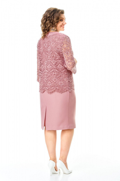 Кардиган, платье VI ORO VR-1254 пыльная_роза - фото 16