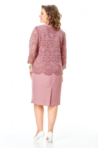 Кардиган, платье VI ORO VR-1254 пыльная_роза - фото 14