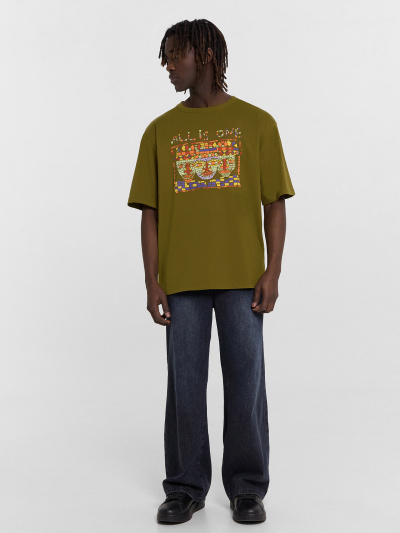 Футболка Mark Formelle 111772-1/24-4040П-0 пихта_печать_3_сл_на_пол_Д - фото 6