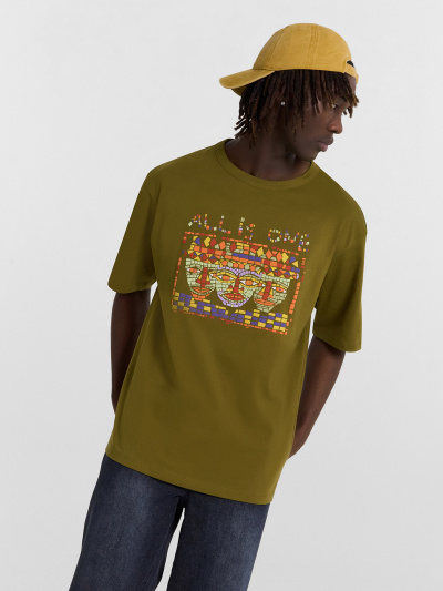 Футболка Mark Formelle 111772-1/24-4040П-0 пихта_печать_3_сл_на_пол_Д - фото 7