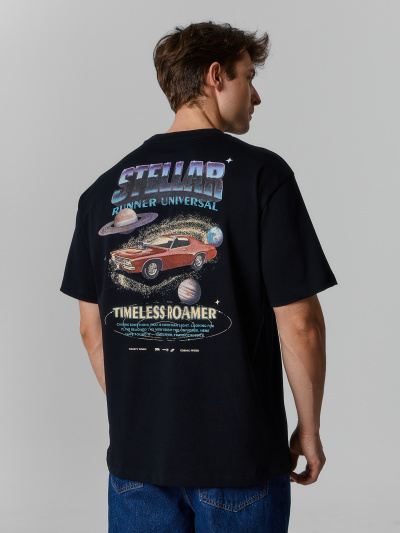 Футболка Mark Formelle 111846/25-4915П-0 черный_печать18_1_сл_на_пол_2_сл_на_спинке - фото 6