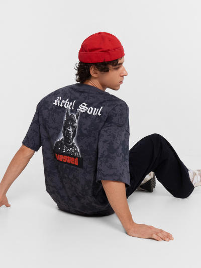 Футболка Mark Formelle 111883/24-4436ПП-0 миллитари_варка_на_стали_1_сл_на_пол_3_сл_на_спинке - фото 4