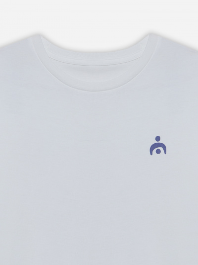 Футболка Mark Formelle 111928/25-5499П-0 белый_печать8_2_сл_на_пол_3_сл_на_спинке - фото 5