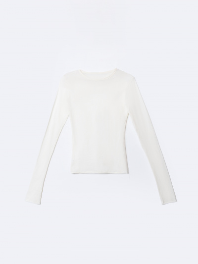 Лонгслив Mark Formelle 122526/25-33558Ц-0 молочный - фото 3