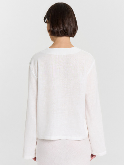 Блуза Mark Formelle 122856/25-35156Ц-9 св.молочный - фото 6