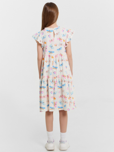 Платье Mark Formelle 157818/24-28132П-0 стрекозы_на_св.молочном - фото 3