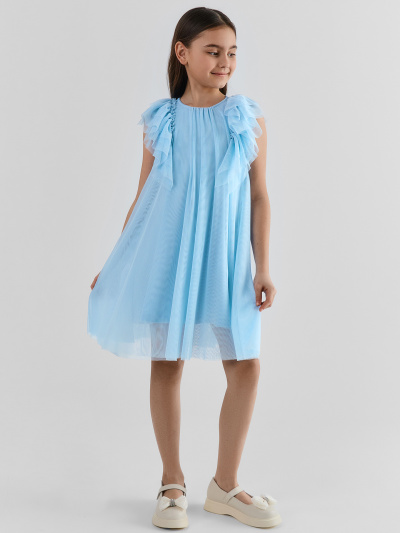 Платье Mark Formelle 157976/25-37595Ц-16 серо_голубой - фото 3