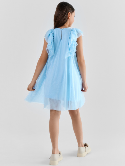 Платье Mark Formelle 157976/25-37595Ц-16 серо_голубой - фото 4