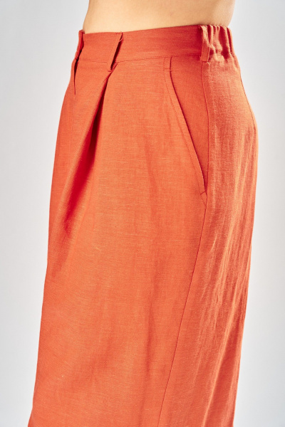 Брюки, жакет Диомант 2158 оранжевый - фото 7