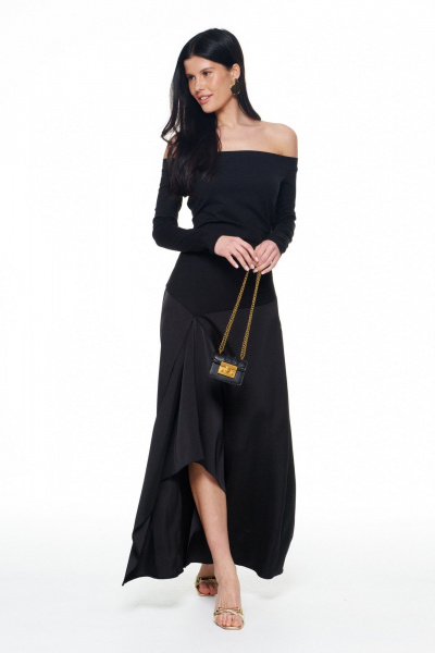 Платье KaVaRi 1140 черный - фото 3