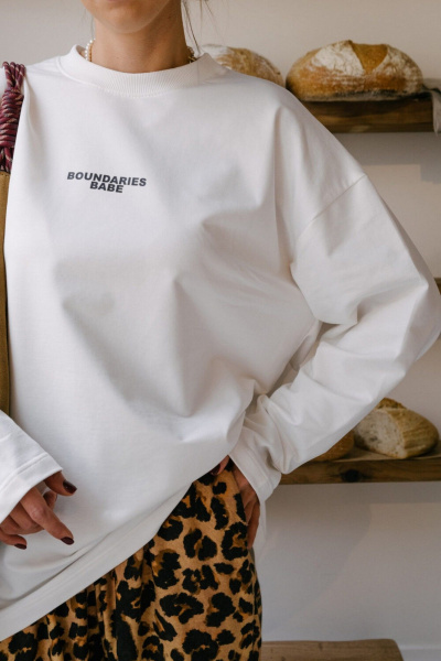 Лонгслив Mirolia 1225-14 кремовый - фото 2