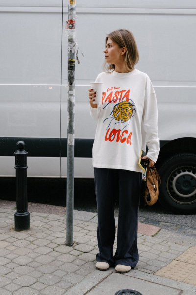 Лонгслив Mirolia 1225-16 кремовый - фото 1