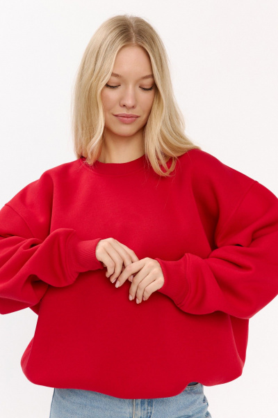 Джемпер Mirolia 1267-5 красный - фото 4