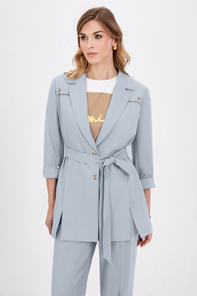 Брюки Bazalini 5040 голубой - фото 3