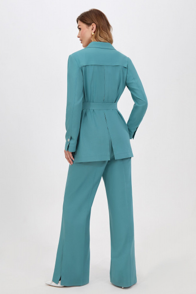 Брюки Bazalini 5040 бирюзовый - фото 4